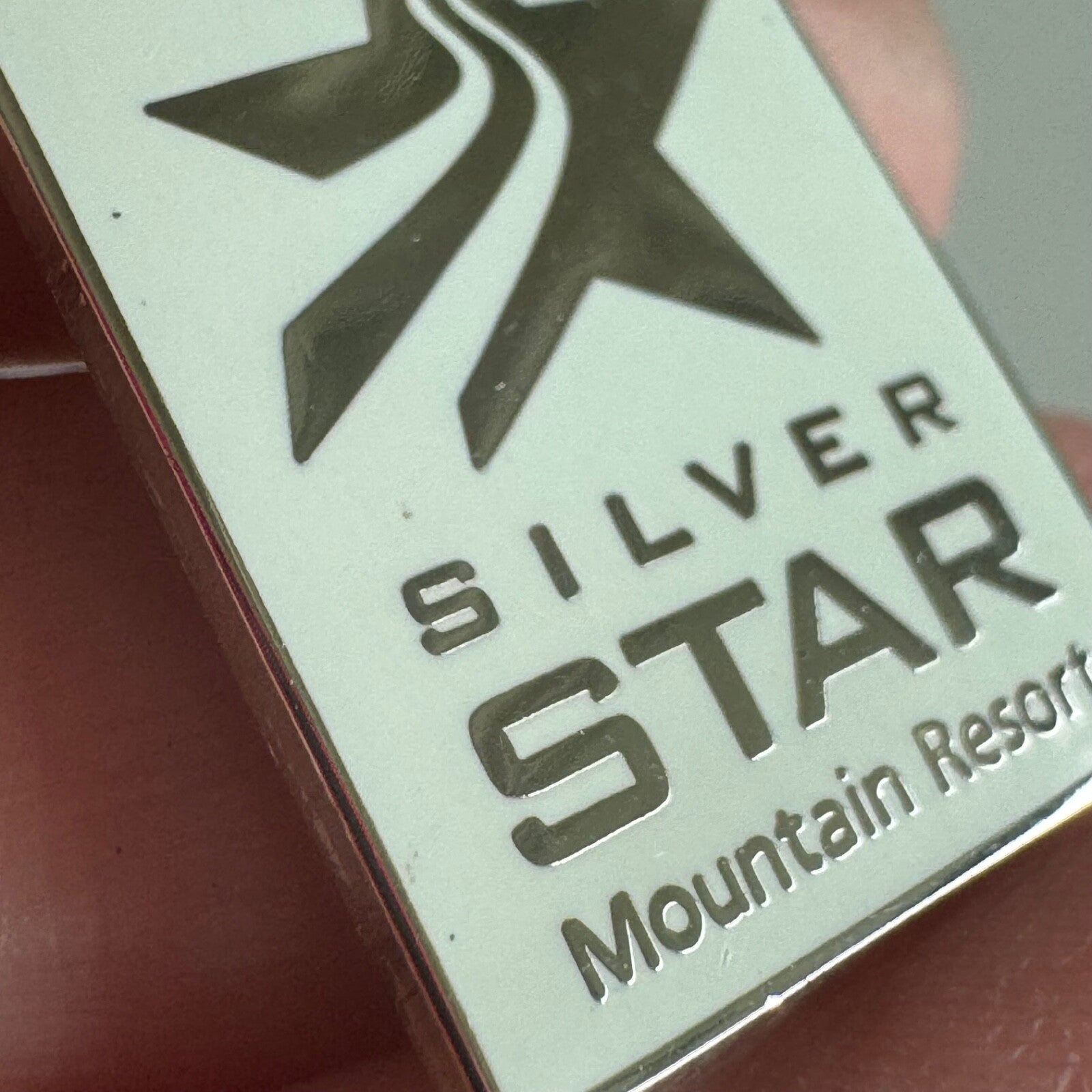 Silver Star Mountain Resort Lapel Pin Vancouver Ski Skiing SilverStar