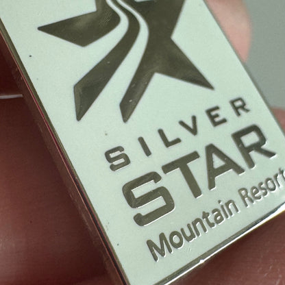 Silver Star Mountain Resort Lapel Pin Vancouver Ski Skiing SilverStar