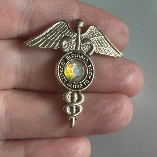 Vtg Bradford Regional Medical Center BRMC Lapel Pin – “Quality Close to Home” PA