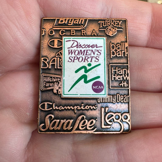 1990s Discover Womens Sports NCAA Sponsor Lapel Pin Women's RARE