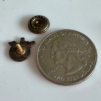 Vtg ANCIENT MYSTIC ORDER OF SAMARITANS AMOS We Never Sleep Screw Back Lapel Pin