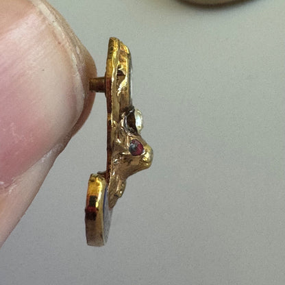 Vintage Past Exalted Ruler Elks Club Lapel Pin Tie Tack