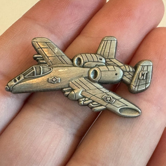 A-10 Thunderbolt U.S. Air Force USAF Airplane Lapel PIn