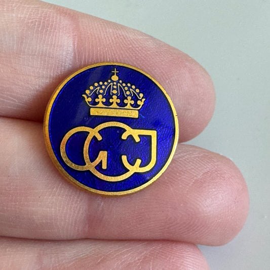 Vintage Sweden Gymnastiska Centalinstitutet Swedish School of Gymnastics Pin