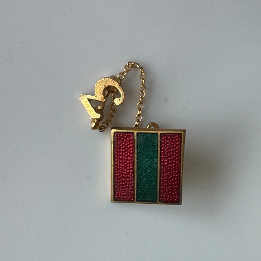 Vtg 4th Infantry Regiment Army Sweetheart Alumni Pin 3 Device Pin Tie Tack Rare