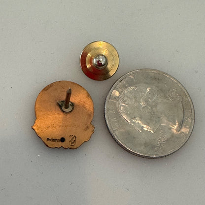 RARE Vtg The Pinkerton Tobacco Co. 10 Years Employee Service Pin Red Man