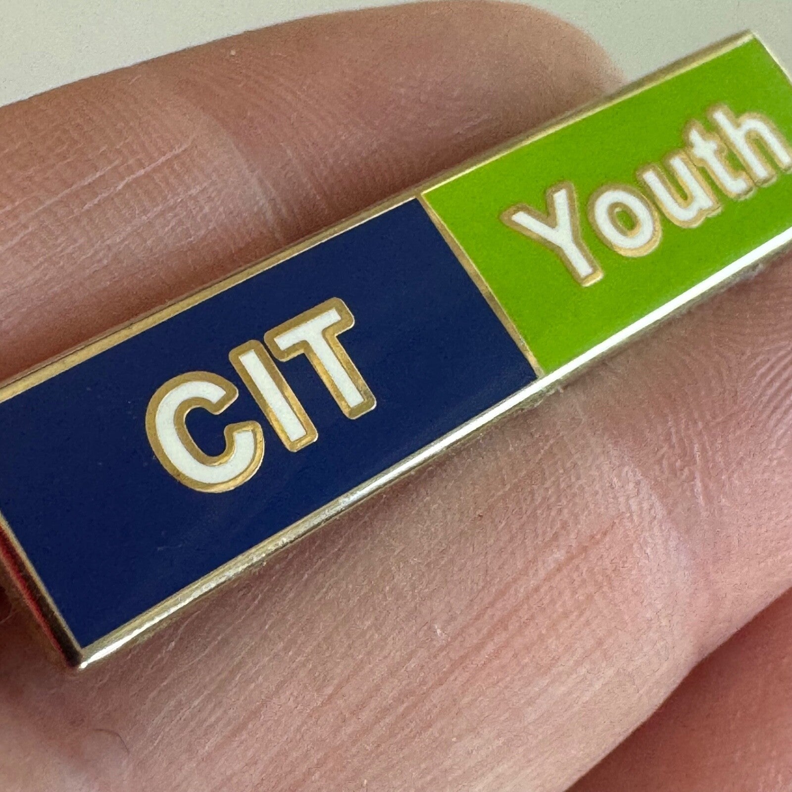 CIT Youth Lapel Pin Crisis Intervention Team Counselor In Training