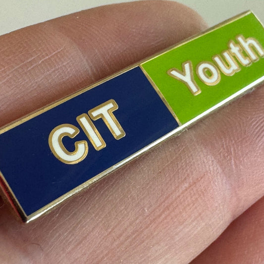 CIT Youth Lapel Pin Crisis Intervention Team Counselor In Training