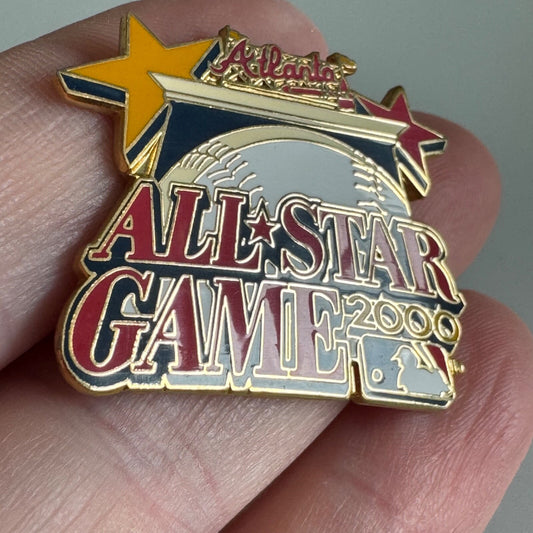 Vintage MLB All-Star Game 2000 Pin – Atlanta Host Commemorative