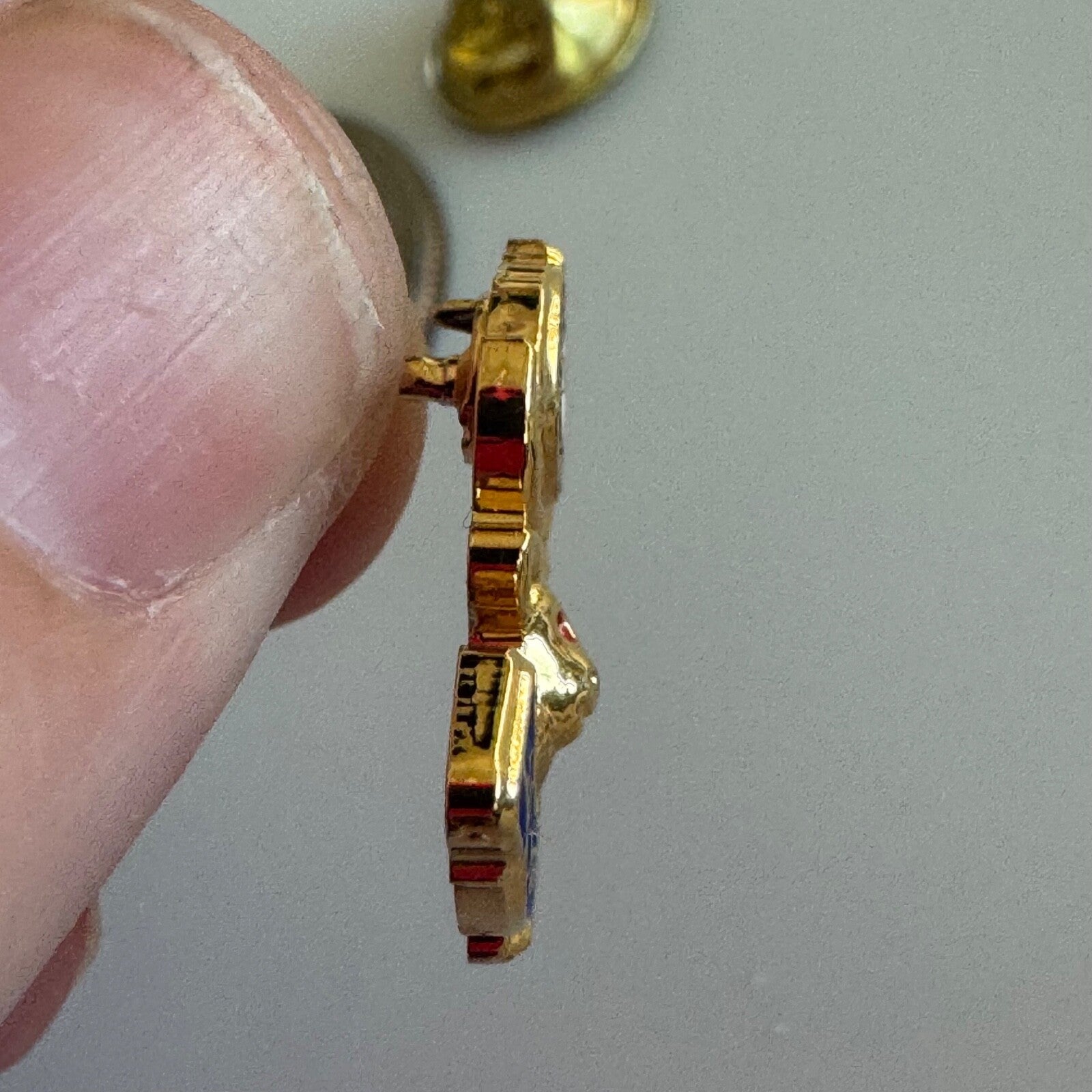 Vintage 50 Year Elks Club Member BPOE Lapel Pin Tie Tack Years
