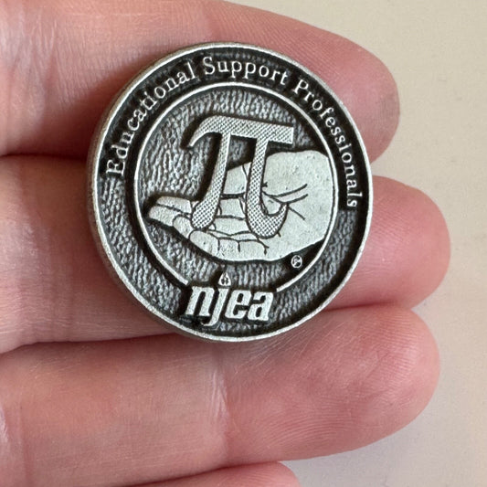 Vintage Education Support Professionals ESP NJEA New Jersey Education Assn Pin