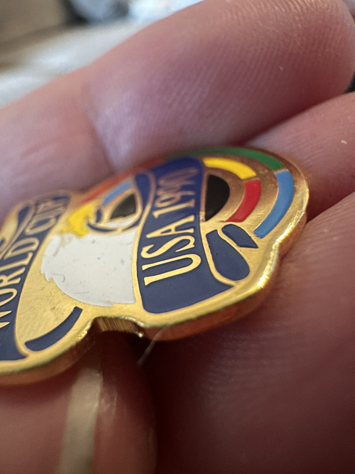 WORLD CUP ITALY 1990 Team USA Lapel Pin
