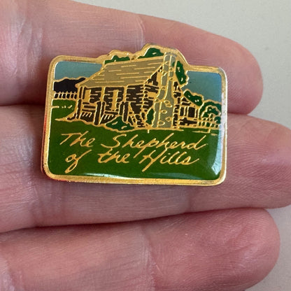 Vintage The Shepherd of the Hills Lapel Pin Branson Missouri