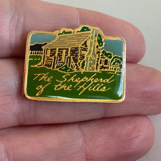 Vintage The Shepherd of the Hills Lapel Pin Branson Missouri