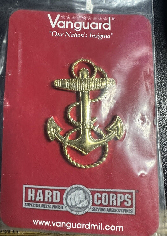 USNA US NAVY ANCHOR ALL MIDSHIPMEN COMBO COMBINATION CAP DEVICE FULL SIZE BADGE