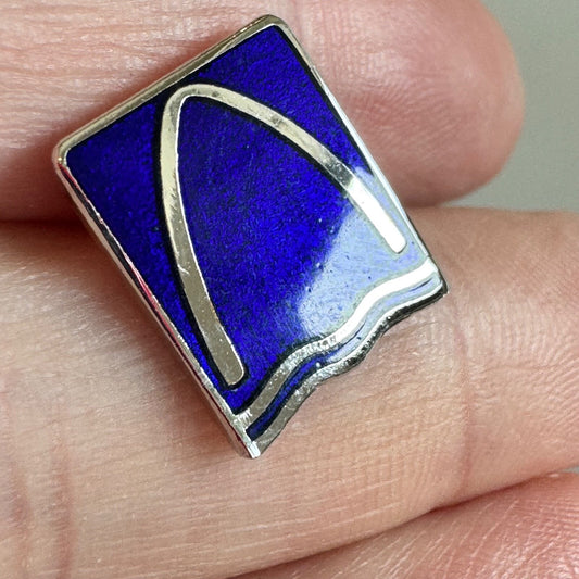 Vintage Blue Gateway Arch Pin Tie Tack – St. Louis Missouri Souvenir