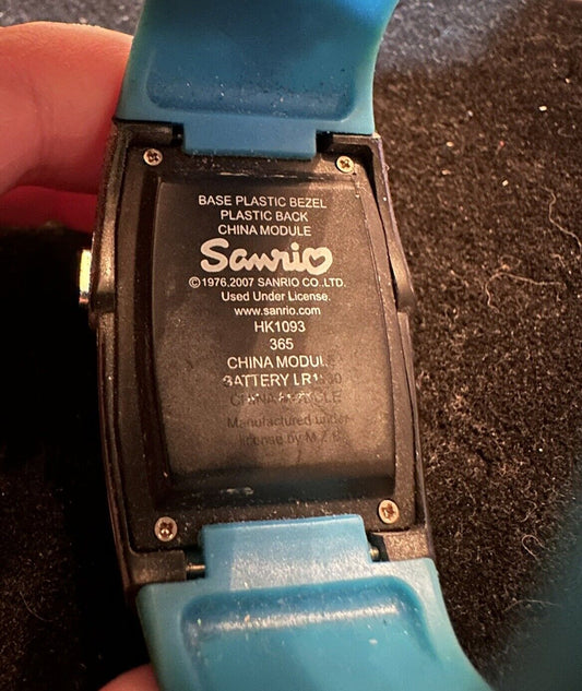 RARE 2007 Sanrio Hello Kitty Calculator Watch Wristwatch Superhero As is HK 1093