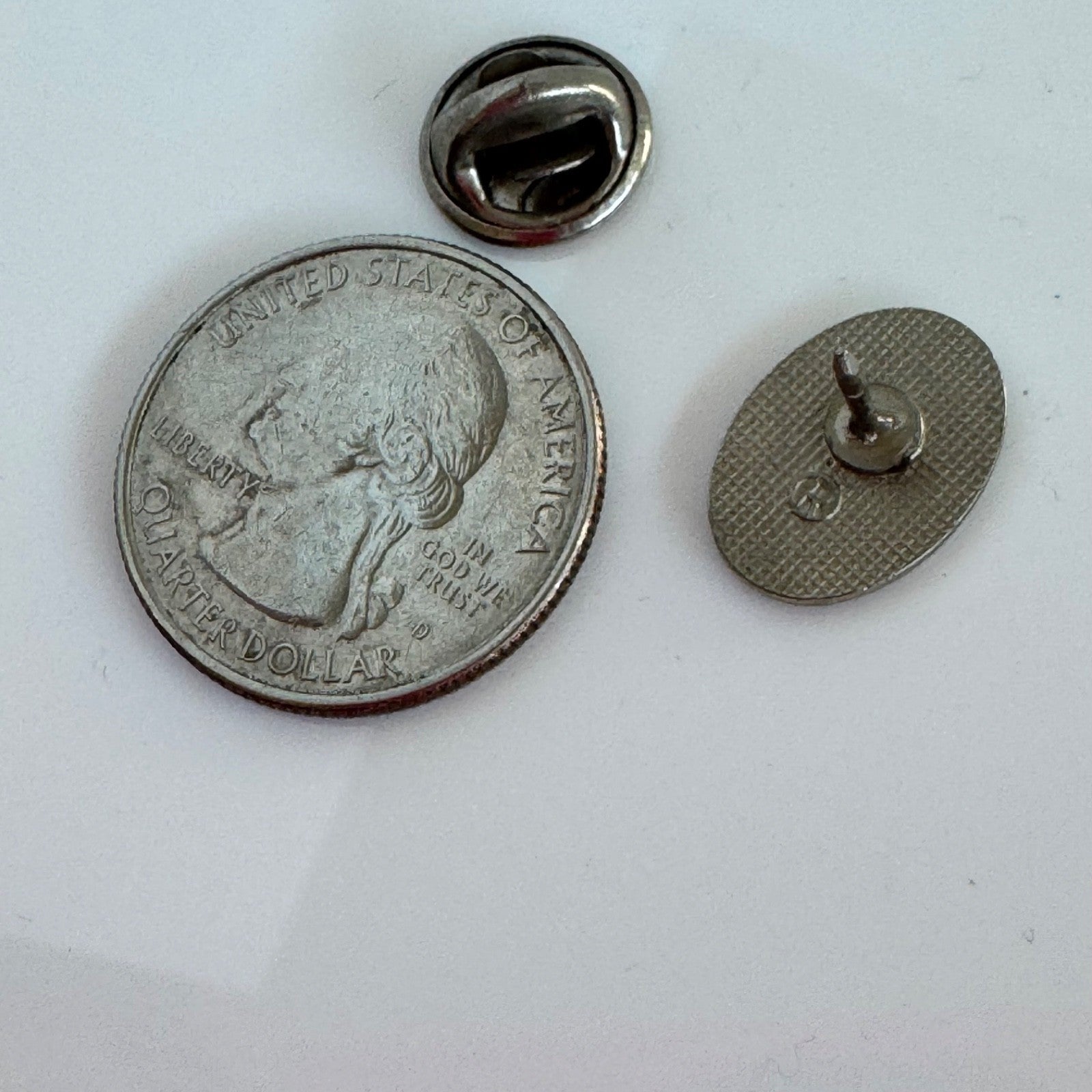 Vintage 1990 Easter Seals Charity Fundraiser Red Oval Enamel Lapel Pin Badge