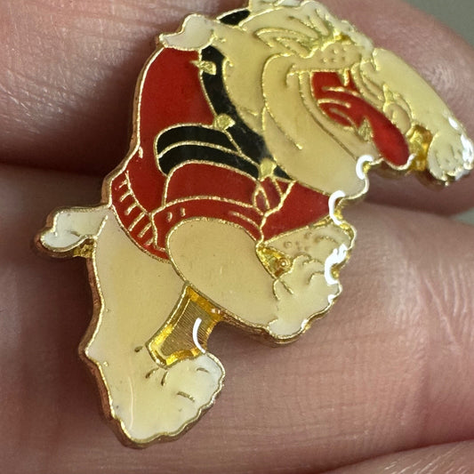 Vintage University of Georgia Bulldogs Lapel Pin UGA