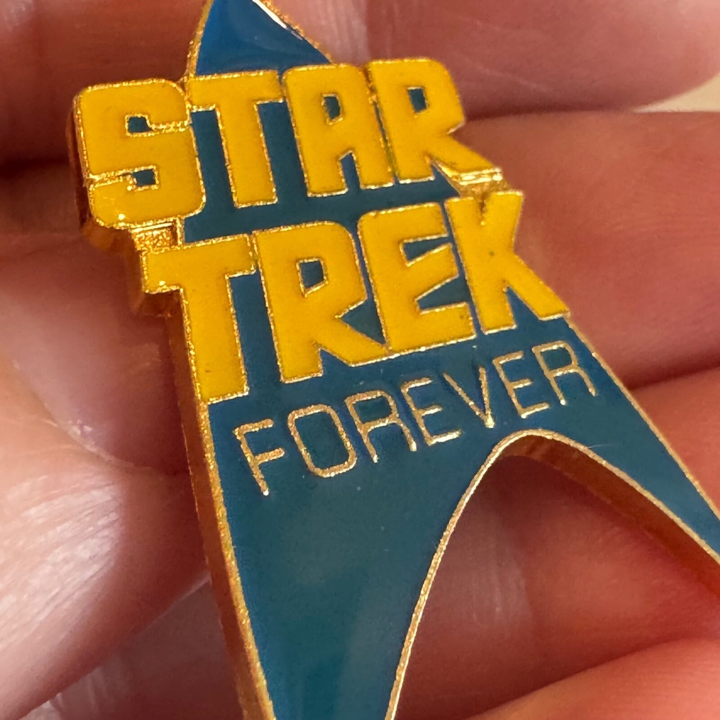 Vintage Star Trek Forever Lapel Pin 1996