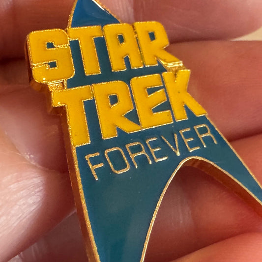 Vintage Star Trek Forever Lapel Pin 1996