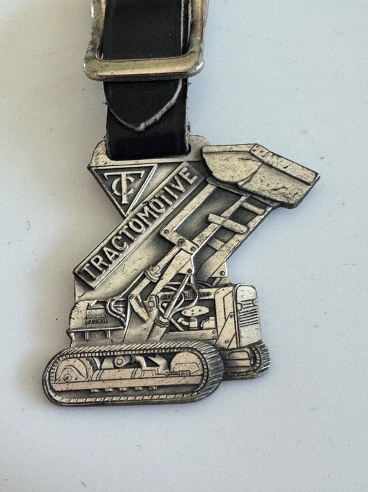 Vintage Allis Chalmers HD5 Diesel Crawler Tractor Tractomotive Loader Watch Fob