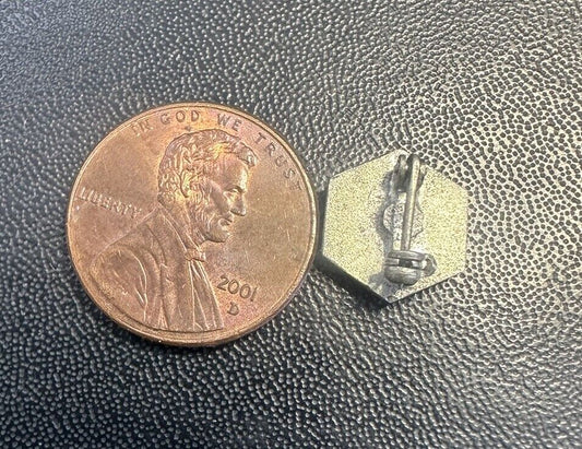 Vintage 1960 Catholic Chi Rho Lapel Pin Brooch Mini Jewelry Religious M P X Gift