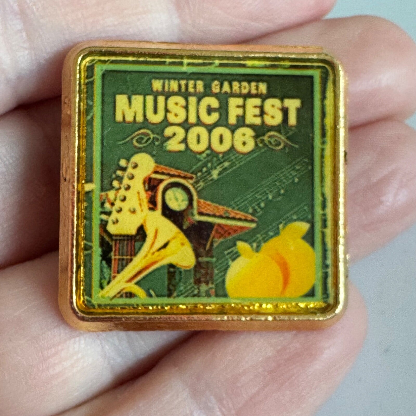 Winter Garden Music Fest 2006 Lapel Pin – Florida