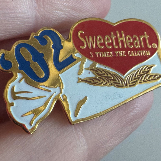 Vintage Sweetheart Bread 2002 Promotional Pin