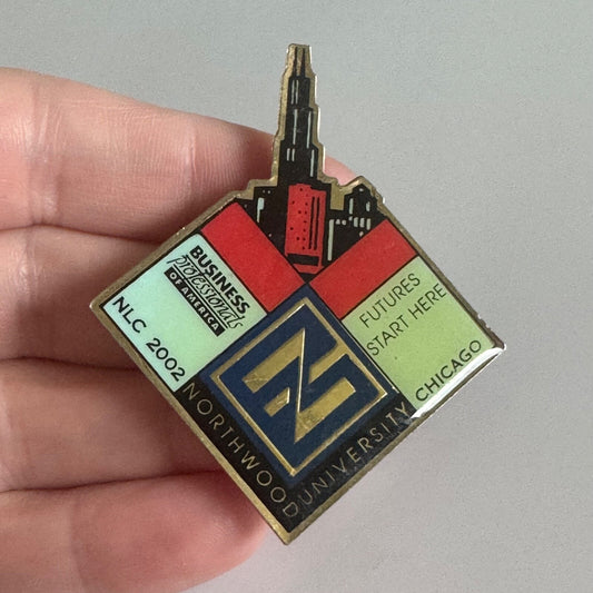Northwood University Timberwolves Chicago BPA Pin