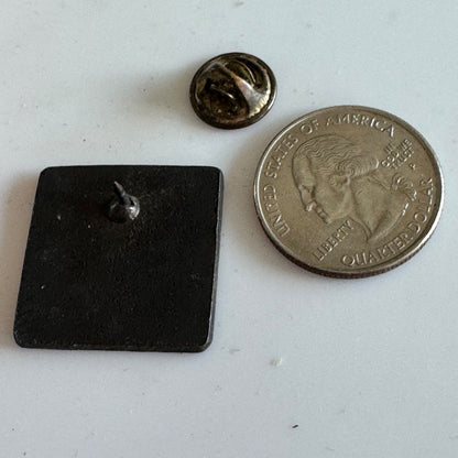 Vtg Watchfire Marion Indiana Vigil Pin Bronze Military Memorial Badge MIA POW