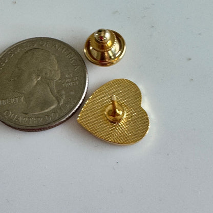 Vtg Employees Community Fund of Boeing White Heart Pin Tie Tack
