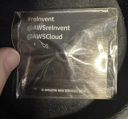 Amazon AWS Re:Invent 2019 - Data Lakes and Analytics Pin Trading Las Vegas