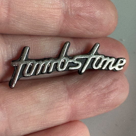 Vintage Tombstone Arizona Logo Pin Western Collectible Lapel Badge