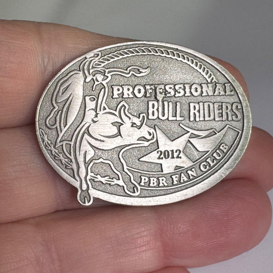 2012 Professional Bull Riders PBR Fan Club Lapel Pin