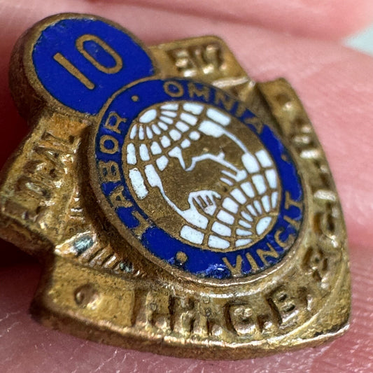 Vtg International Hod Carriers' Building & Common Laborers Union Local 507 Pin 