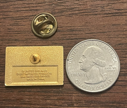 United Airlines Rising - Fleet Operations Pin