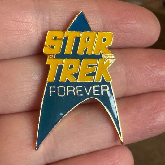Vintage Star Trek Forever Lapel Pin 1996