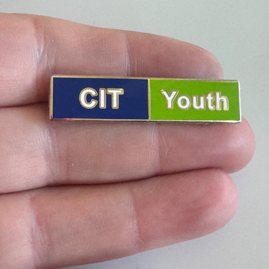 CIT Youth Lapel Pin Crisis Intervention Team Counselor In Training