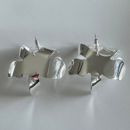 Silver Tone Lele Sadoughi Lily Drop Earrings