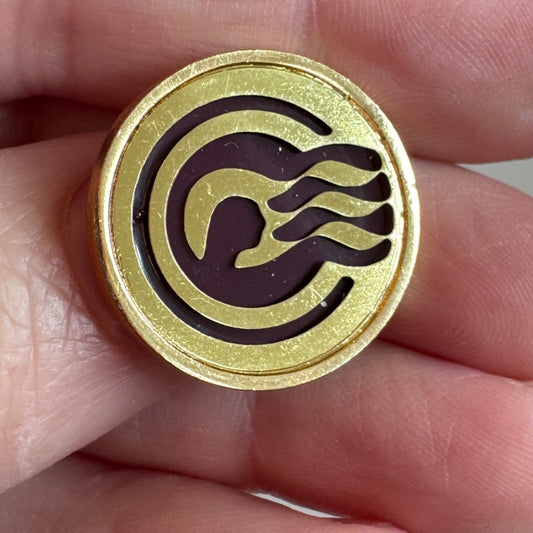 Princess Cruises Gold Logo Ruby Tier Level The Captain's Circle Lapel Pin Cruise