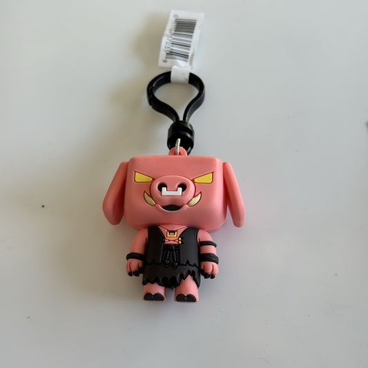 Monogram A Minecraft Movie Figural Bag Clip Piglin Warrior Key Chain