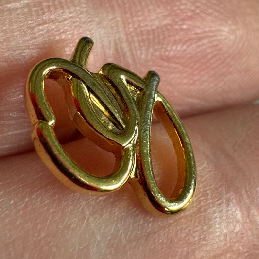 Vintage Olive Garden Lapel Pin Tie Tack OG Gold Tone