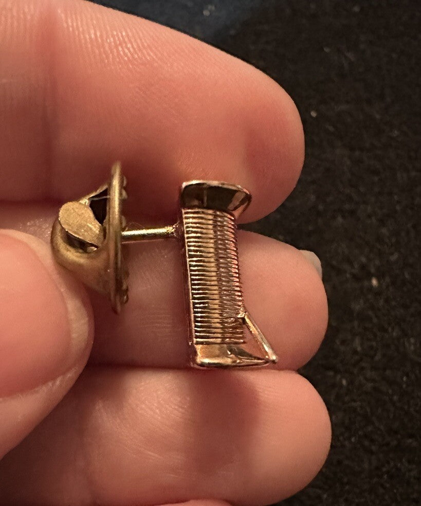 Vintage Avon Sewing Needle Thread Button Bobbin Quilting Lapel Brooch Pin Spool