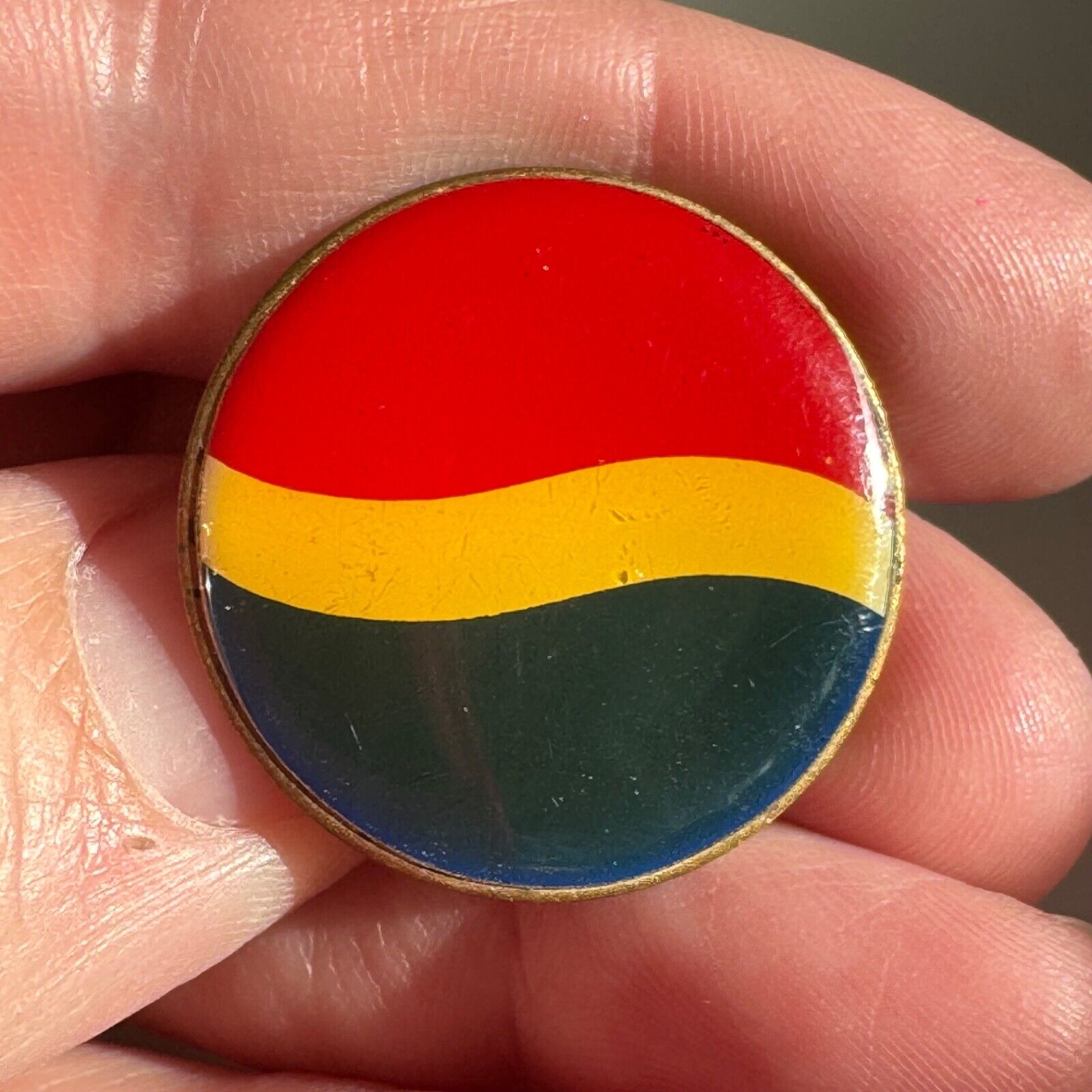 Vintage Pepsi Logo Advertising Lapel Pin