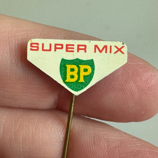 Vintage BP Super Mix Stick Pin Lapel Pin