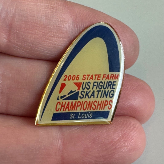 2006 US Figure Skating Championships Pin – St. Louis