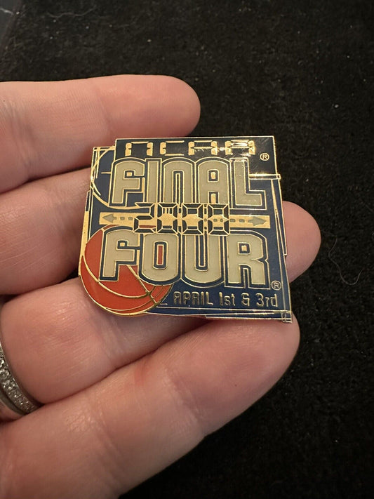 2000 NCAA Indianapolis Men's Basketball Final Four Lapel Pin w/Team Names
