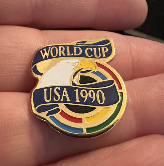 WORLD CUP ITALY 1990 Team USA Lapel Pin