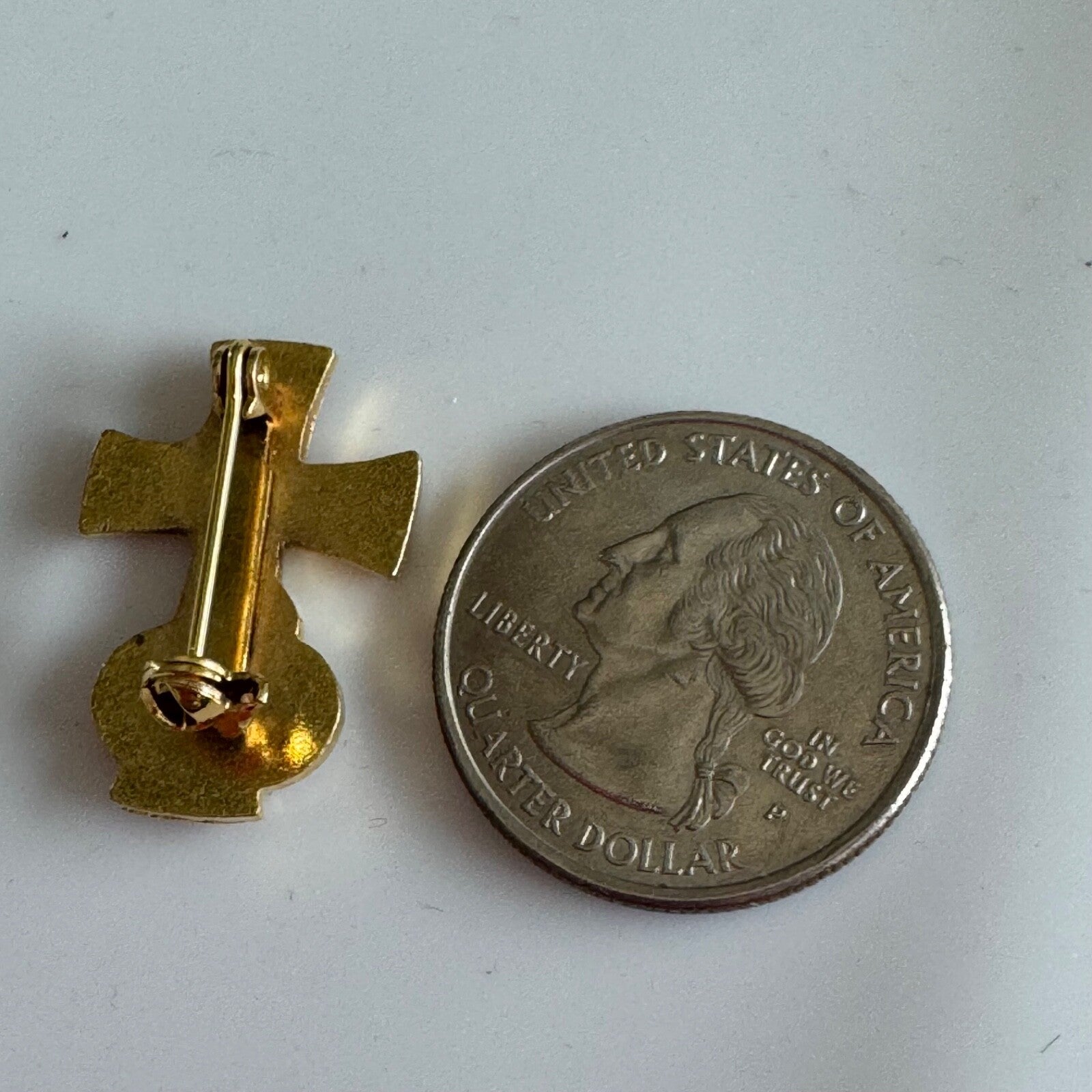 Vintage Deacon's Spouse Symbol Lapel Pin Brooch Wife Husband Deacons